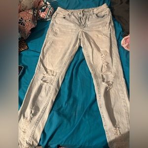 Light Blue Jean with original trips